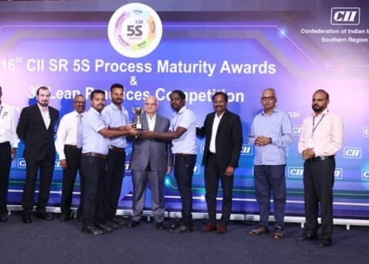 Lean Practice Competition Winner Southern Region by CII