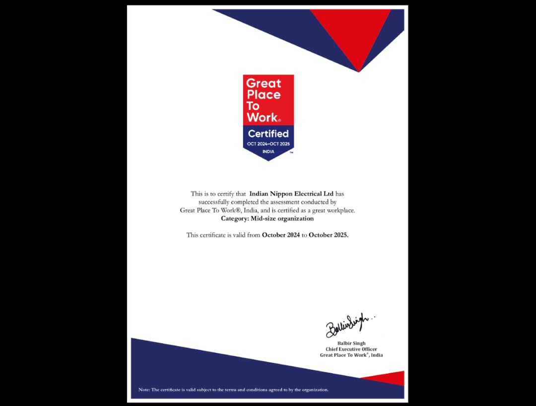 Great Place to Work® Certified (Oct 2024 – Oct 2025)